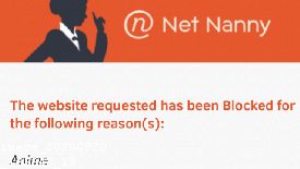 Net Nanny Blocking