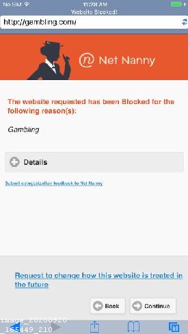Uninstall Net Nanny on Android